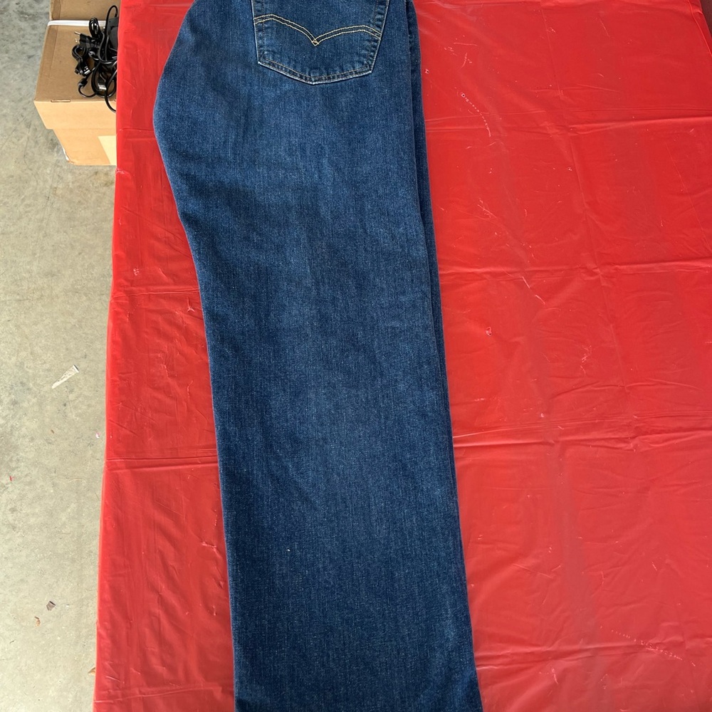 Levi’s 505 Regular Fit Blue Jeans 33x30 Used - Picture 8 of 9